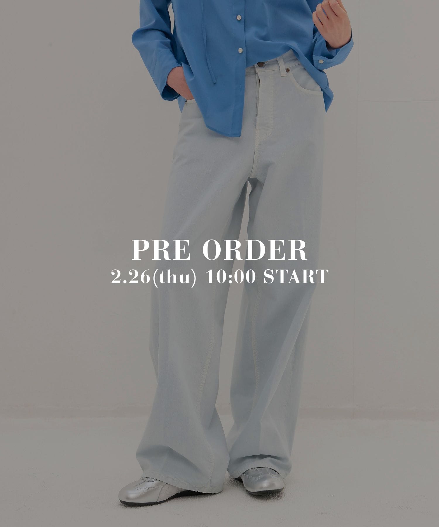 ＜HAIKURE＞BETHANY SHORT LENGTH TWILL 45